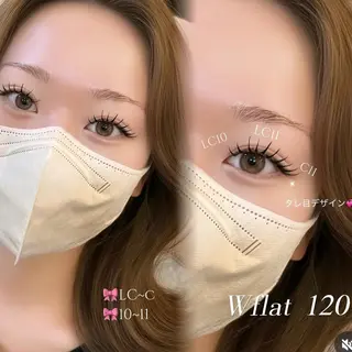 マツエク・マツパ ⟡.·アイリスト yuna🎀🤍のマツエク・マツパデザイン