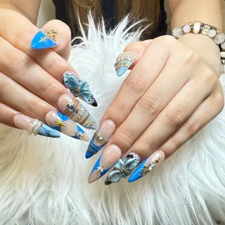 ネイル ANH ゴテゴテネイルのネイルデザイン