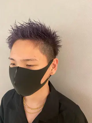 メンズ unopulir 景山 凌のヘアスタイル