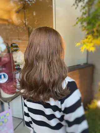 ロング カラー 褒められブリーチ💗 透明感カラー/Saeのヘアスタイル