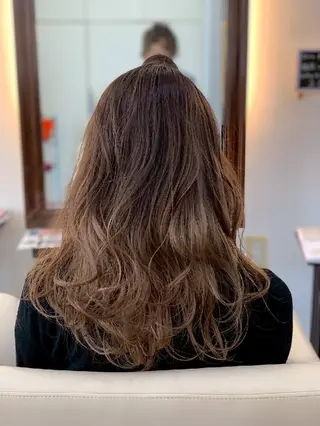 ミディアム 古橋 瑞希のヘアスタイル