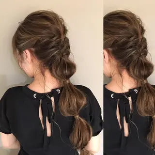 ロング カラー カラー🩵エクステ 人気No1💓ばんりのマツエク・マツパデザイン