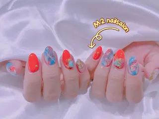 ネイル 長さだし専門店 M2　rikaのネイルデザイン