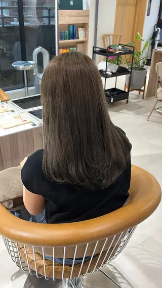 ロング カラー 🌟0円カットモデル 募集中🌟田中怜菜のヘアスタイル
