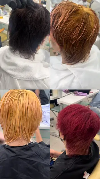ショート カラー メンズ 💎Dia/響🌍 メンズカット/カラーのヘアスタイル