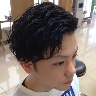 メンズ 飯盛 和樹のヘアスタイル