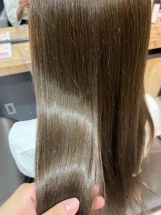 ロング 暖色*ベージュ *くらたあやかのヘアスタイル