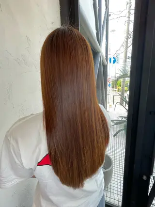 ロング 🎀豊橋/豊川🎀 ハイトーンうらら🎀のヘアスタイル