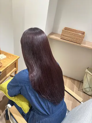 ロング カラー RINNO🌷透明感 カラー/髪質改善のヘアスタイル