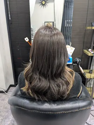 カラー 多田 遥香のヘアスタイル