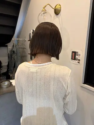 ショート miyabi🌙 /ボブ/艶カラーのヘアスタイル
