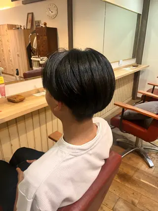 ショート メンズ 臺 佳連のヘアスタイル