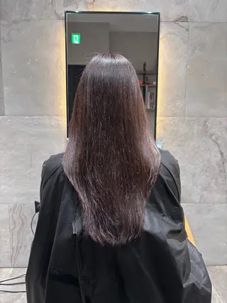 カラー 岩崎 美咲のヘアスタイル