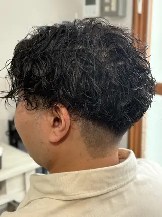 パーマ Snalyメンズ特化 スエハラのヘアスタイル