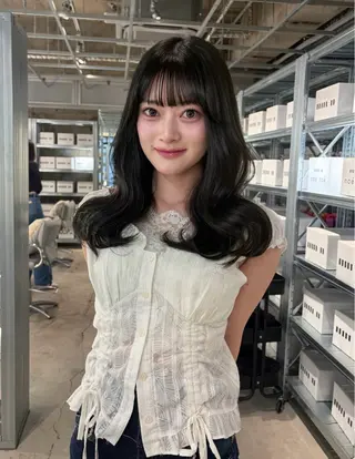 セミロング カラー ダブルカラー/レイヤ ーカット 🤍ゆきなのヘアスタイル