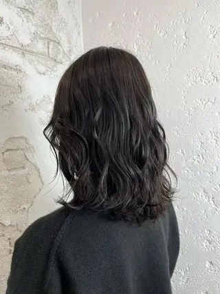 ミディアム ヘアアレンジ 🪽髪質改善縮毛矯正 🤍MIU🤍のヘアスタイル