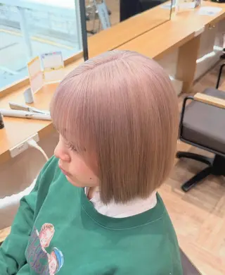 ミディアム カラー AVANCE. 玉置日向我のヘアスタイル