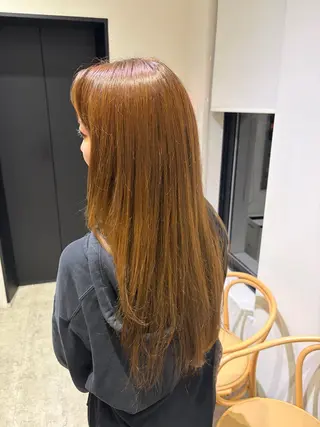 ロング 髪質改善×透明感 カラー雄貴のヘアスタイル