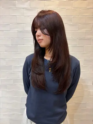 ロング カラー Manaka ☺︎のヘアスタイル