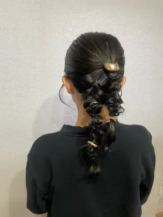 ヘアアレンジ hair salon【クラン】のヘアスタイル