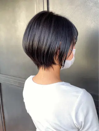 ショート 竹谷 奈津実のヘアスタイル