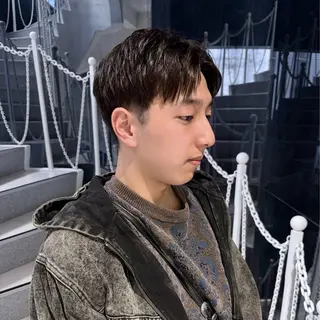 ショート メンズ 【Zina札幌大通】 店長　福間 和也のヘアスタイル