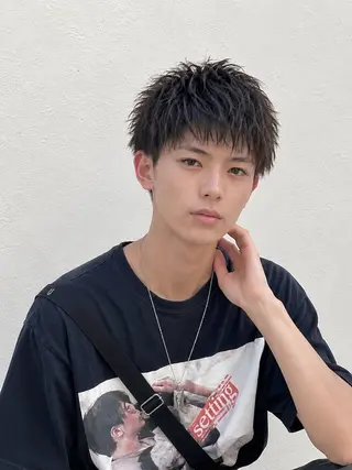 ショート メンズ 🌞塙　湧貴🌞 スパイキーショートのヘアスタイル