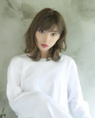 ミディアム 🌟モテ髪ショート 🌟店長　津賀涼のヘアスタイル