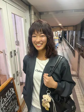 セミロング パーマ kaito パーマ募集！🙌のヘアスタイル