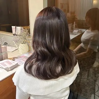 セミロング 🌼花屋併設🌼 木下奈々望のヘアスタイル