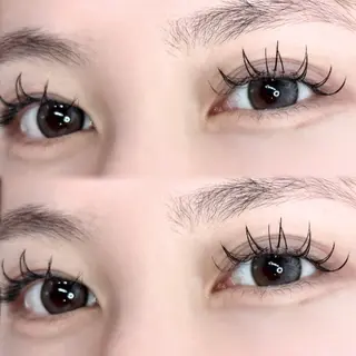 マツエク・マツパ 韓国まつげ💘美眉 七海のマツエク・マツパデザイン