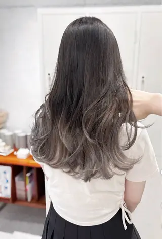 ロング カラー 宮嶋 蓮のヘアスタイル