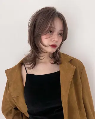 カラー aya / ニュアンスカラーのヘアスタイル