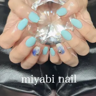 ネイル miyabi nail 桂川駅近くのネイルデザイン