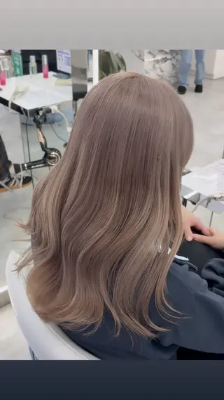 ロング ブリーチ特化✨/ 似合わせカラー/魁心のヘアスタイル