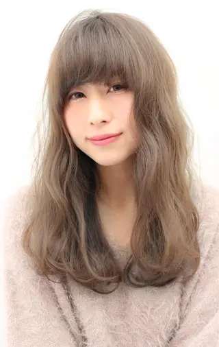 ミディアム YOFAhair芦屋 峰★カラーリストのヘアスタイル