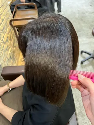 ミディアム カラー ヘアアレンジ 髪質改善支持率 No. 1✨mayuのヘアスタイル