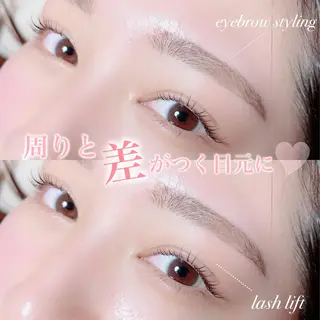 マツエク・マツパ アイブロウ mignon /まつげパーマ・小顔の眉毛・アイブロウイメージ