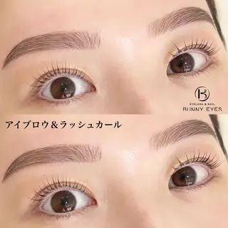 アイブロウ BUNNYEYES MARINのマツエク・マツパデザイン