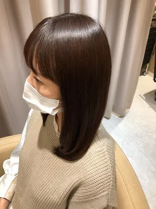 セミロング 🫧美髪縮毛矯正 🫧SEKIのヘアスタイル