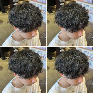 パーマ メンズ メンズパーマ特化 望月謙二郎のヘアスタイル