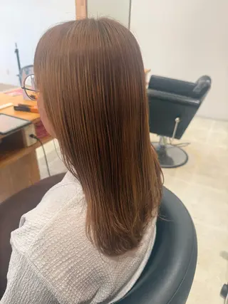 ロング 花田 梨佳のヘアスタイル