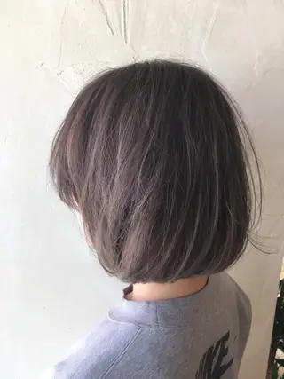 ミディアム カラー 上田 ヒロツグのヘアスタイル