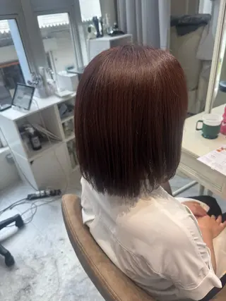 ミディアム カラー 8日◎髪質改善 misatoのヘアスタイル