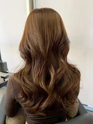 カラー りこ / 透明感カラー🎀🫧のヘアスタイル