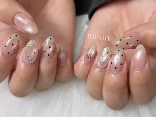 ネイル mison 安形友花のネイルデザイン