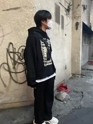 メンズ もりたみかこ 美容師お休み中のヘアスタイル