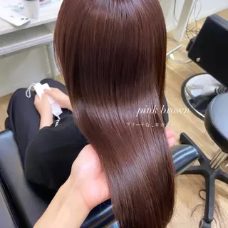 セミロング カラー mai 🎀 /  暖色カラー♡のヘアスタイル