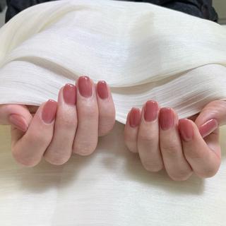 ネイル By moonネイル 🌷ワンホン/韓国風のネイルデザイン