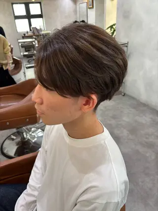 カラー メンズ manarino マリのヘアスタイル